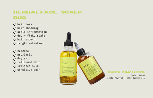 Herbal Face + Scalp Duo
